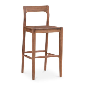   Modern European furniture - Solid Wood Open-Back Bar Stool - www.oroa.com | Oroa.com