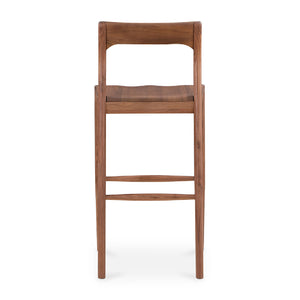   Modern European furniture - Solid Wood Open-Back Bar Stool - www.oroa.com | Oroa.com