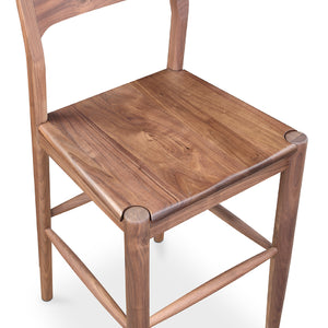   Modern European furniture - Solid Wood Open-Back Bar Stool - www.oroa.com | Oroa.com