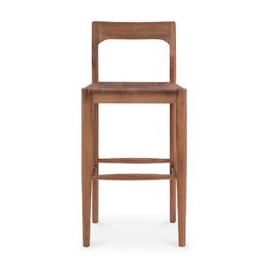  Modern European furniture - Solid Wood Open-Back Bar Stool - www.oroa.com | Oroa.com