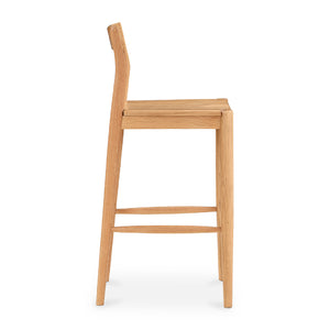   Modern European furniture - Solid Wood Open-Back Bar Stool - www.oroa.com | Oroa.com