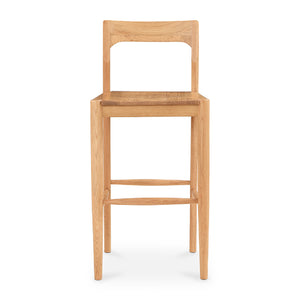   Modern European furniture - Solid Wood Open-Back Bar Stool - www.oroa.com | Oroa.com