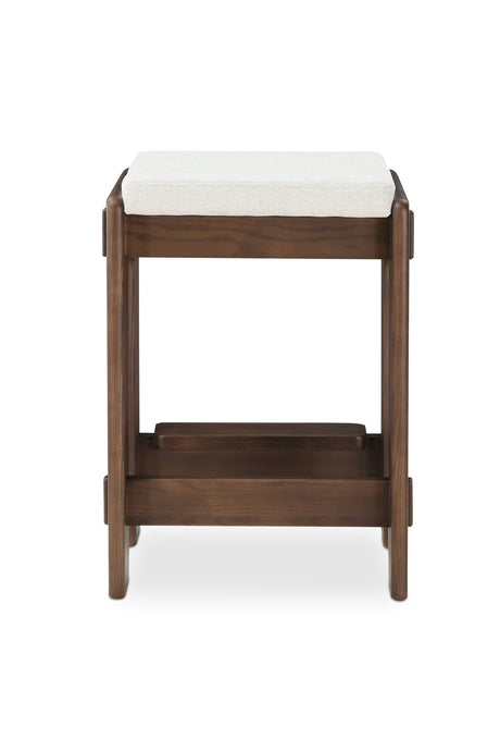Modern European furniture - Wooden Padded Seat Counter Stool - www.oroa.com