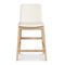 Modern European furniture - Vegan Leather Counter Stool - www.oroa.com
