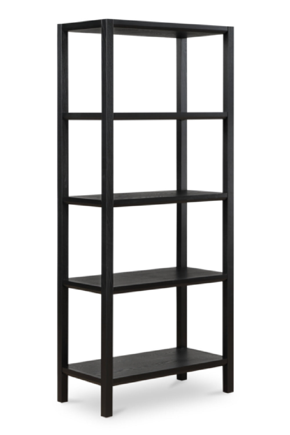 Oak Veneer Wood Bookcase | Nolan | Oroa.com