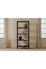 Modern European furniture - Oak Veneer Wood Bookcase - www.oroa.com