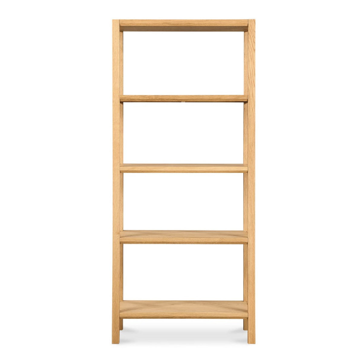 Modern European furniture - Oak Veneer Wood Bookcase - www.oroa.com