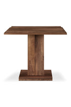 Modern European furniture - Square Natural Wood Table - www.oroa.com