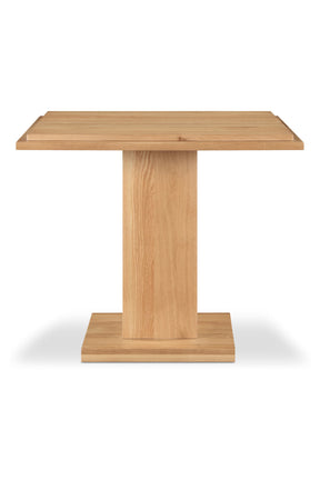 Modern European furniture - Square Natural Wood Table - www.oroa.com
