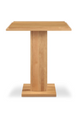 Modern European furniture - Natural Oak Square Bar Table - www.oroa.com