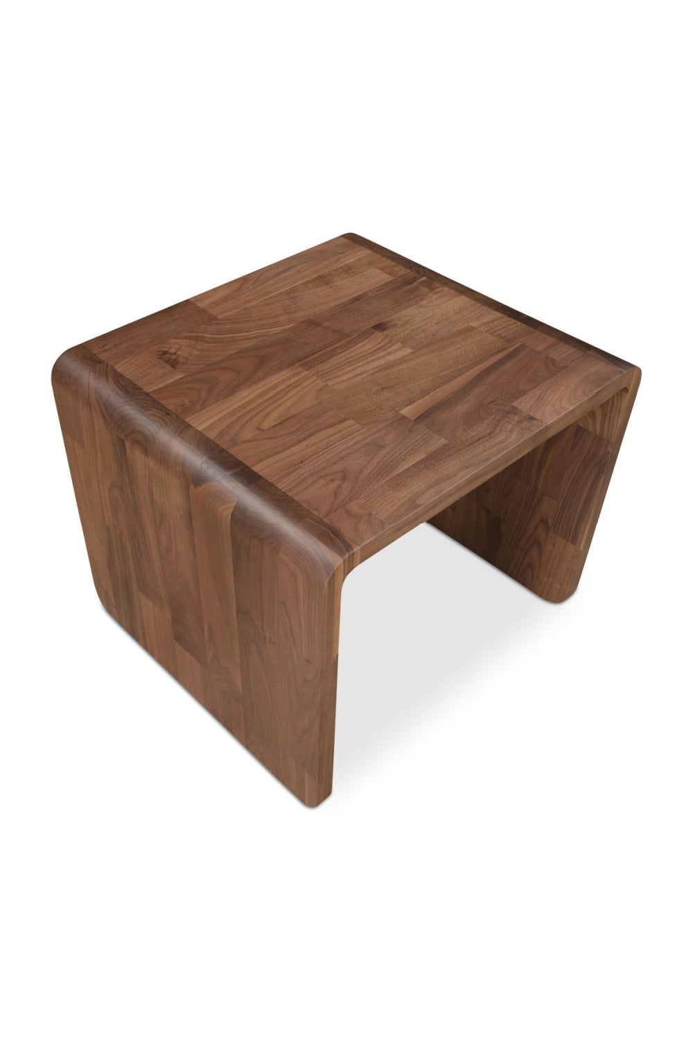 C-Shape Oak Side Table | Novi Living Carrie | OROA