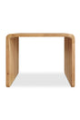 Modern European furniture - C-Shape Oak Side Table - www.oroa.com