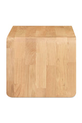 Modern European furniture - C-Shape Oak Side Table - www.oroa.com