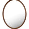 Modern European furniture - Oak Oval Wall Mirror - www.oroa.com