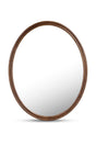 Modern European furniture - Oak Oval Wall Mirror - www.oroa.com