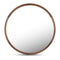 Modern European furniture - Oak Round Wall Mirror - www.oroa.com