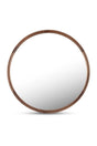 Modern European furniture - Oak Round Wall Mirror - www.oroa.com
