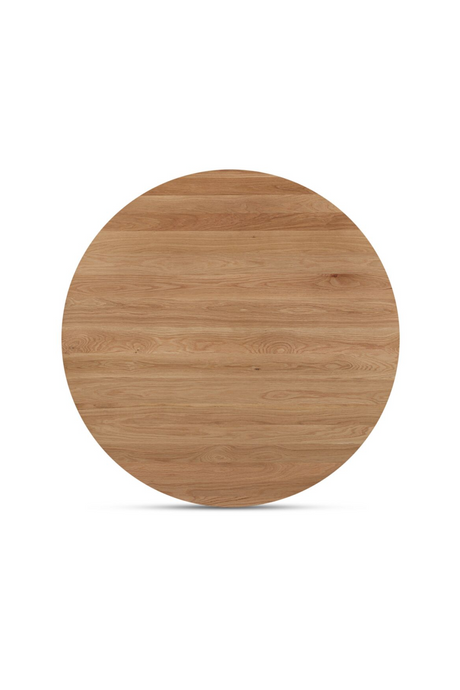 Modern European furniture - Solid Oak Round Coffee Table - www.oroa.com