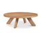 Modern European furniture - Solid Oak Round Coffee Table - www.oroa.com