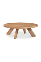 Modern European furniture - Solid Oak Round Coffee Table - www.oroa.com