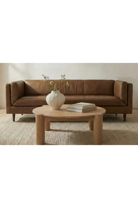 3-Legged Solid Oak Coffee Table | Novi Living Jack