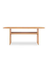Modern European furniture - Solid Natural Oak Console Table - www.oroa.com