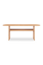 Modern European furniture - Solid Natural Oak Console Table - www.oroa.com