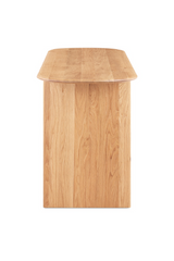 Modern European furniture - Solid Natural Oak Console Table - www.oroa.com