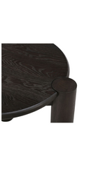 Modern European furniture - 3-Legged Solid Oak Side Table - www.oroa.com