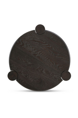 Modern European furniture - 3-Legged Solid Oak Side Table - www.oroa.com