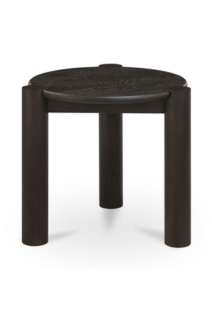 3-Legged Solid Oak Side Table | Novi Living Jack | Oroa.com