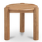 Modern European furniture - 3-Legged Solid Oak Side Table - www.oroa.com
