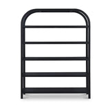 Solid Oak Arched Bookcase | Novi Living Eero