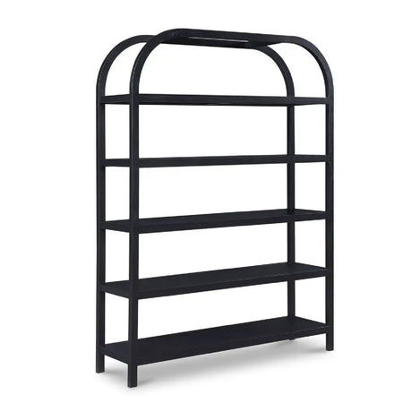 Solid Oak Arched Bookcase | Novi Living Eero