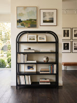 Solid Oak Arched Bookcase | Novi Living Eero