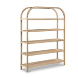 Solid Oak Arched Bookcase | Novi Living Eero