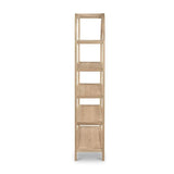 Solid Oak Arched Bookcase | Novi Living Eero
