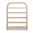 Solid Oak Arched Bookcase | Novi Living Eero