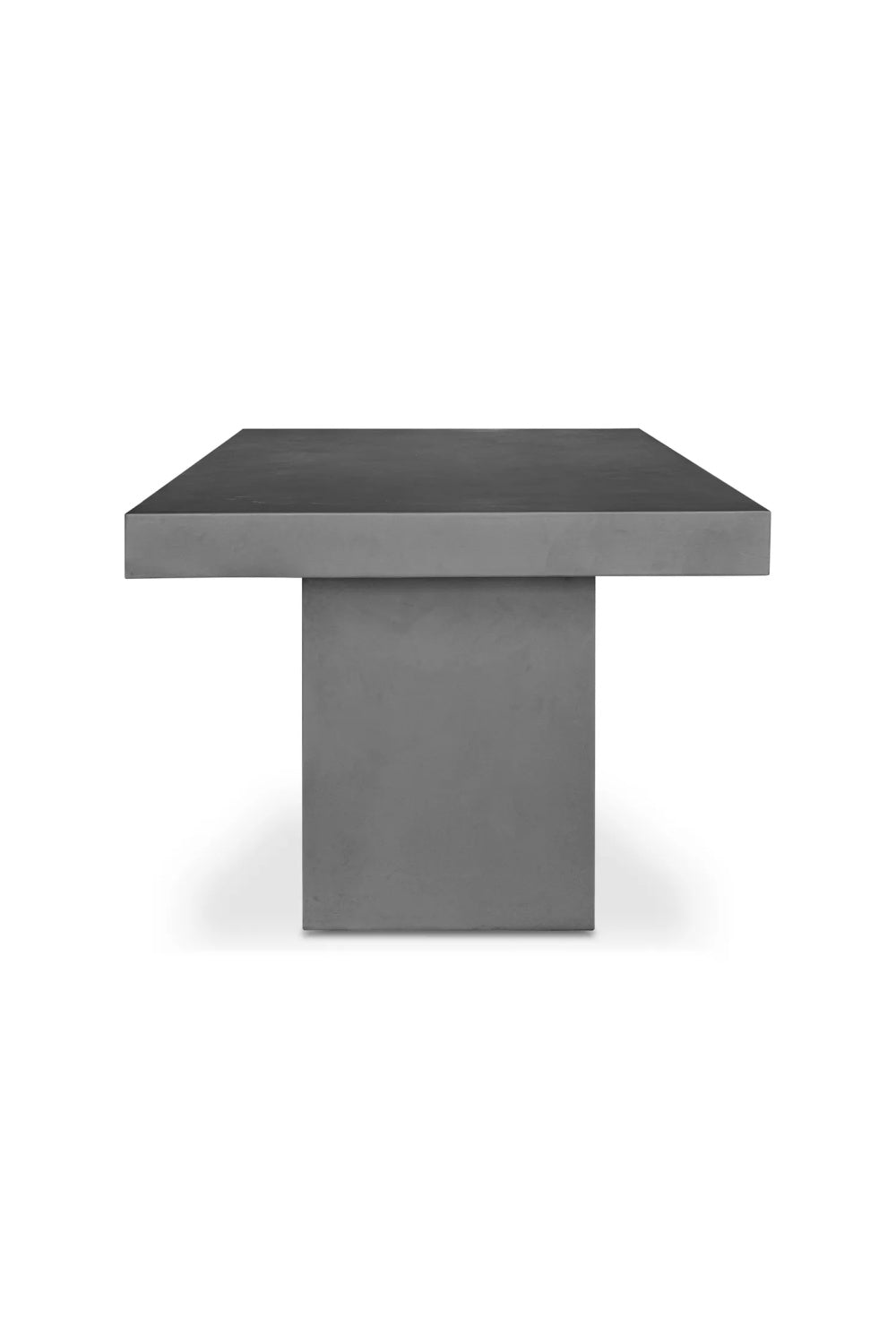 Modern European furniture - Gray Concrete Outdoor Dining Table - www.oroa.com