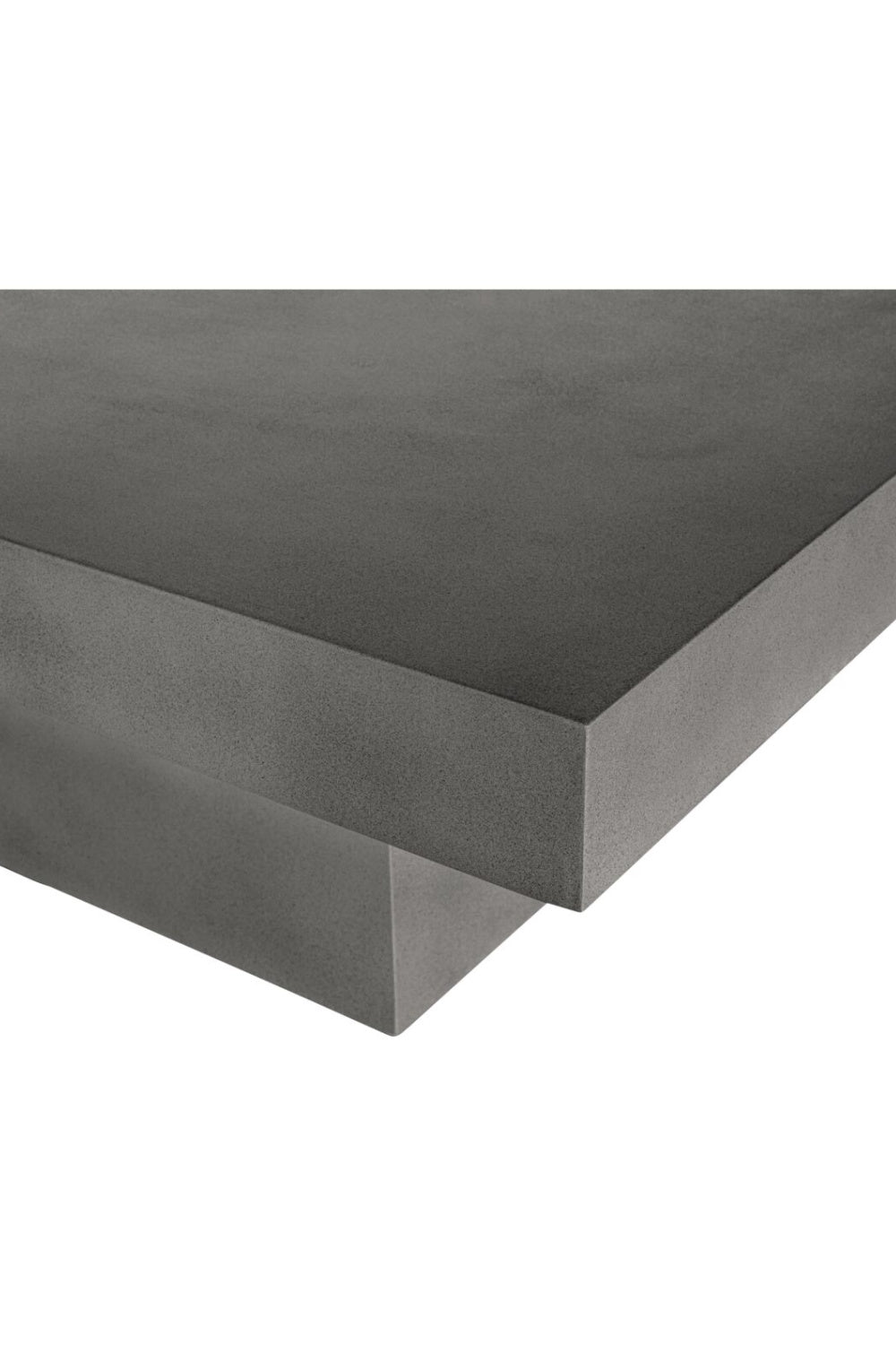 Gray Concrete Outdoor Coffee Table | Novi Living Maxima | Oroa.com
