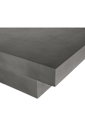 Gray Concrete Outdoor Coffee Table | Novi Living Maxima | Oroa.com