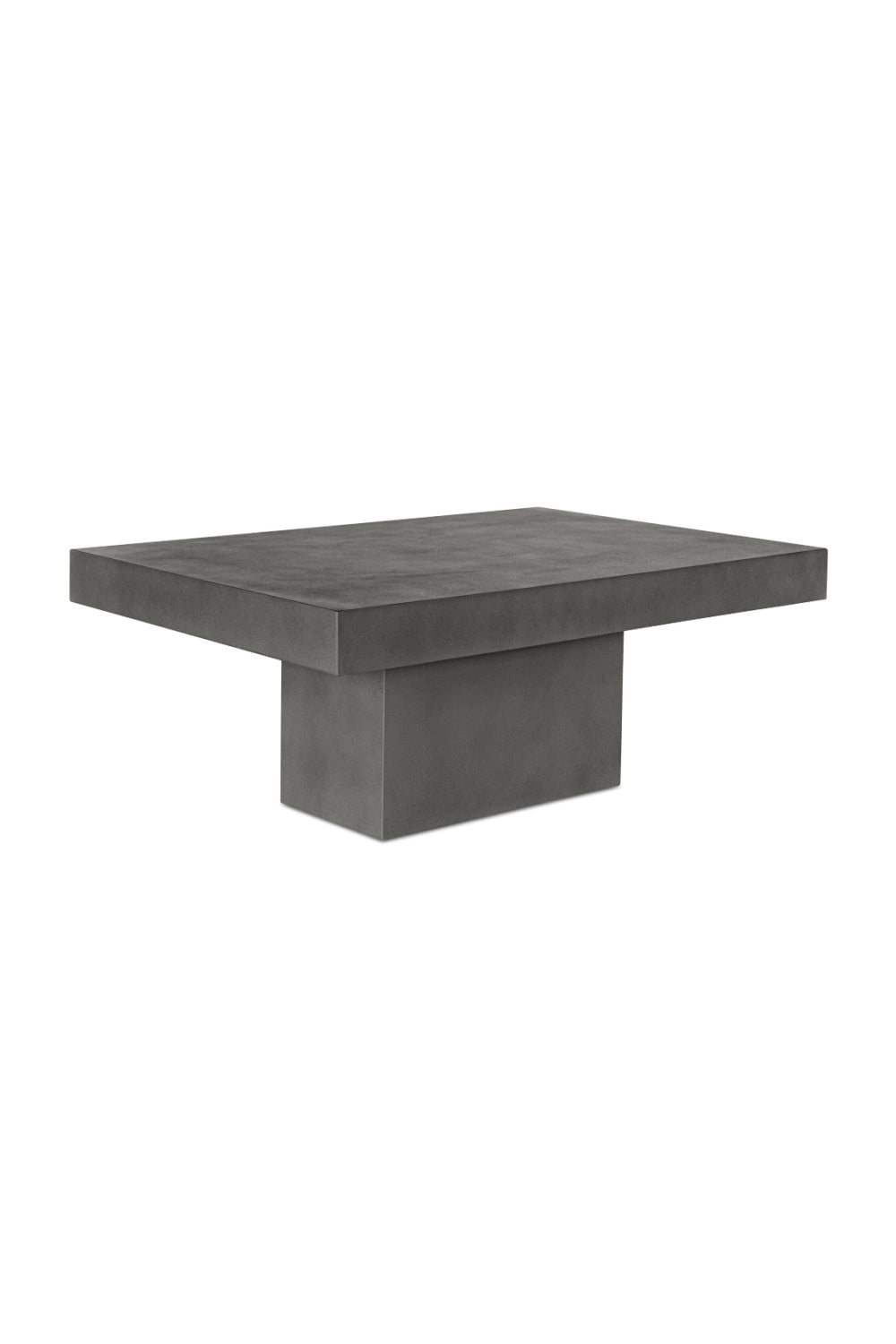 Gray Concrete Outdoor Coffee Table | Novi Living Maxima | Oroa.com