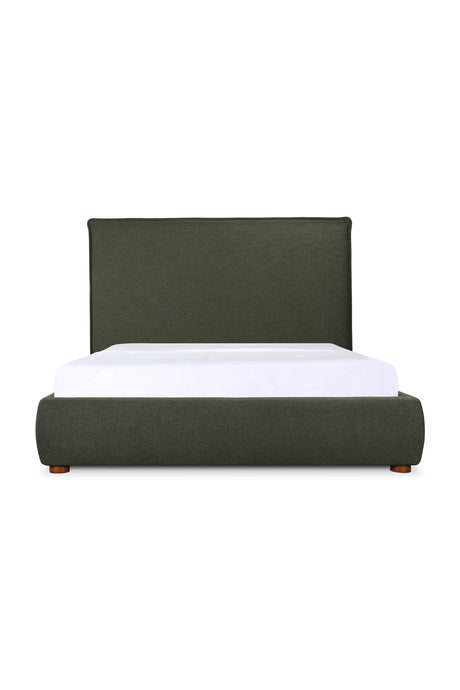 Green Tall Headboard King Bed | Novi Living Luzon | Oroa.com