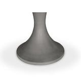Modern European furniture - Gray Pedestal Outdoor Dining Table - www.oroa.com