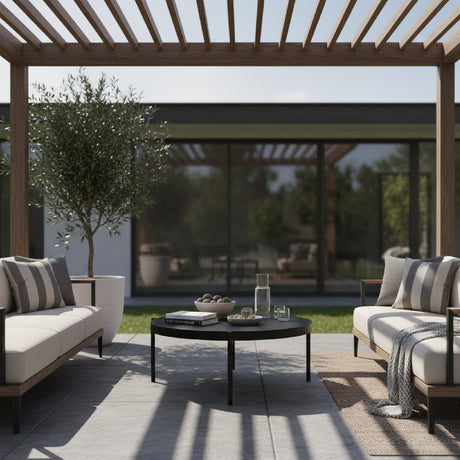 Modern European furniture - Modern Indoor/Outdoor Coffee Table - www.oroa.com