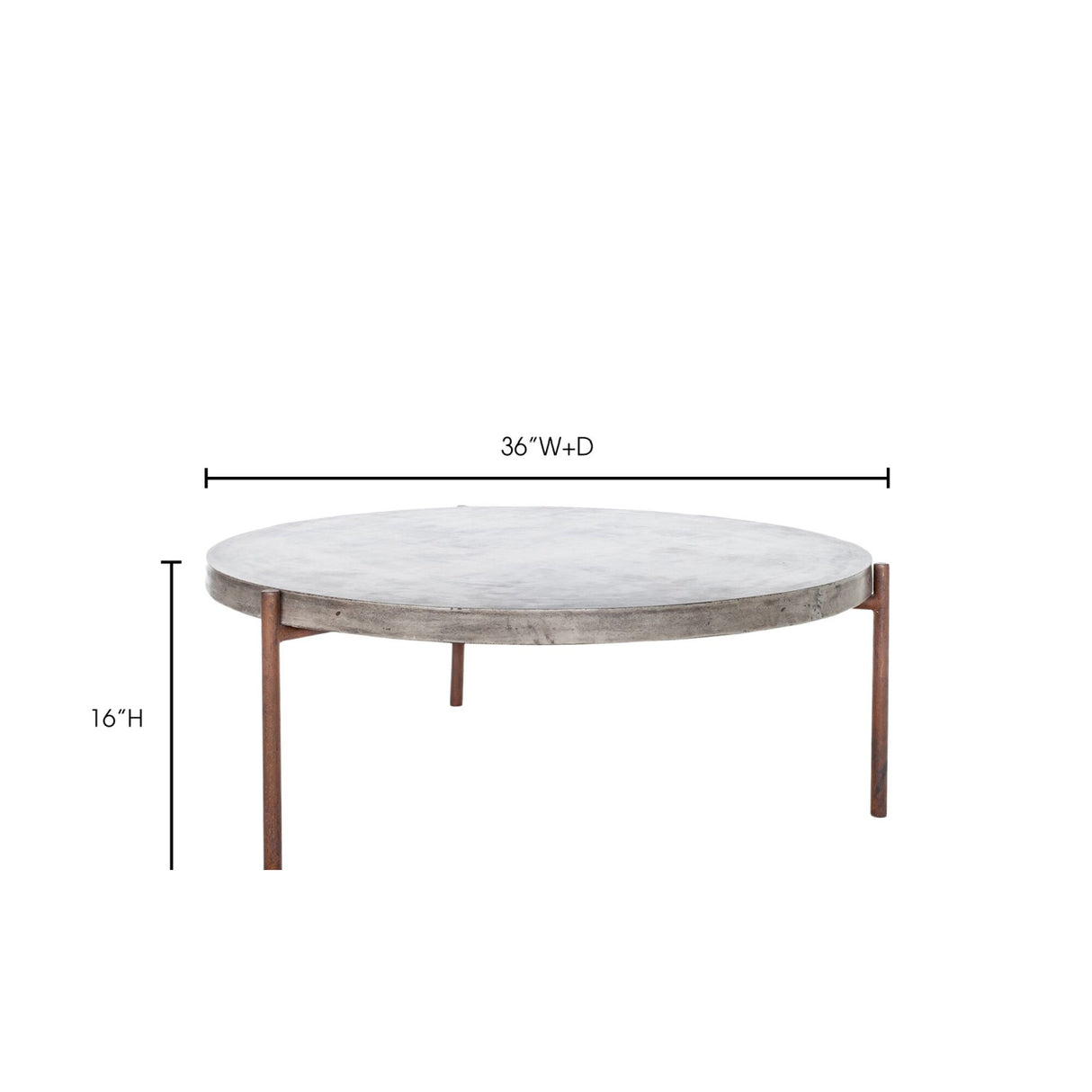 Modern Indoor/Outdoor Coffee Table | Novi Living Mendez | Oroa.com