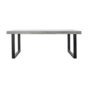 Modern European furniture - Gray Cement Indoor/Outdoor Dining Table L - www.oroa.com