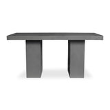 Modern European furniture - Pillar-Legged Indoor/Outdoor Dining Table - www.oroa.com