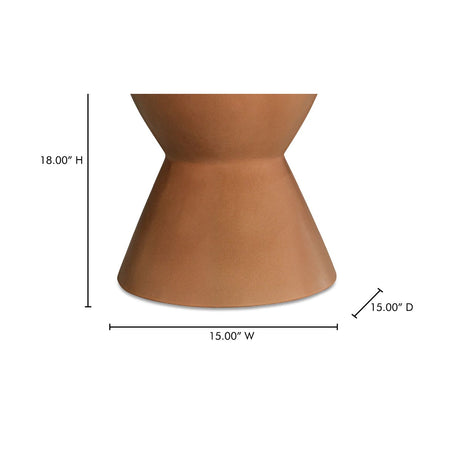 Modern European furniture - Contoured Indoor/Outdoor Stool - www.oroa.com