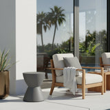 Modern European furniture - Contoured Indoor/Outdoor Stool - www.oroa.com
